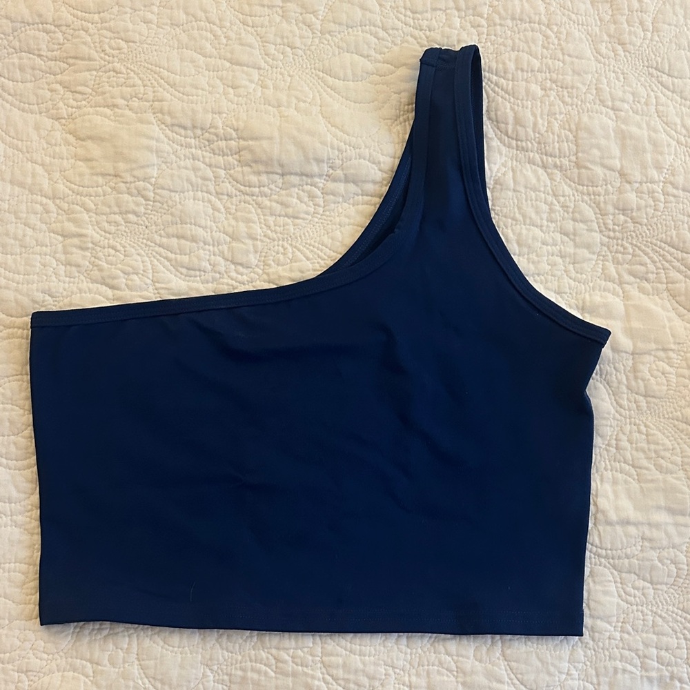 FLEO Sylvie Top One Shoulder Crop Top